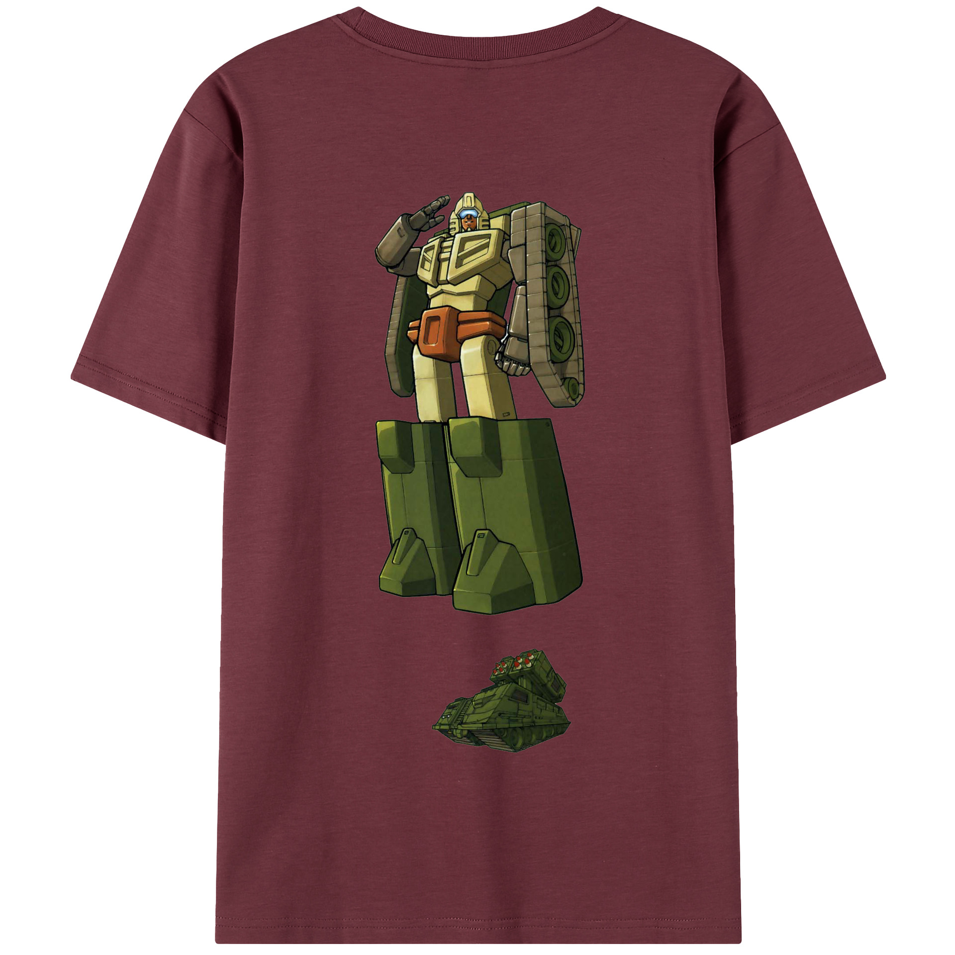 （画像用）  綿100％半袖Tシャツ（背面プリント）